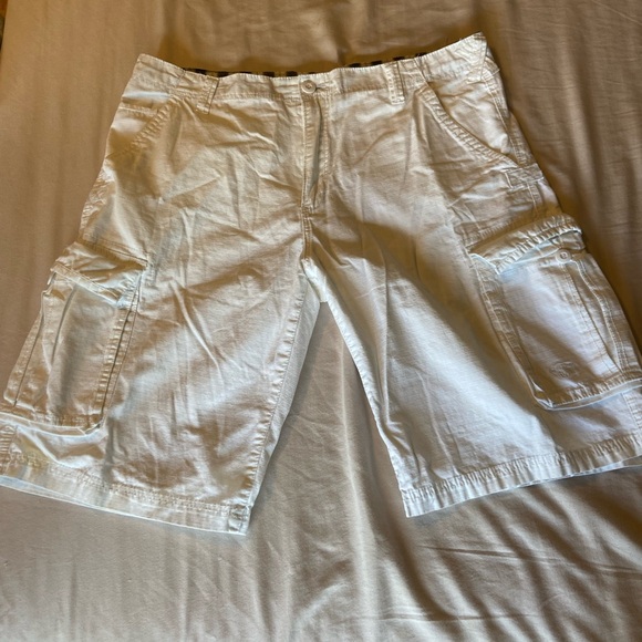 Buffalo David Bitton Other - Buffalo David Bitton White Cargo Shorts